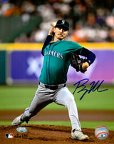 Bryce Miller Autographed 8x10 Photo Seattle Mariners MCS Holo Stock #234560