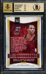 Damian Lillard Autographed 2012-13 Panini Select Rookie Card #150 Portland Trail Blazers BGS 9.5 Auto Grade Gem Mint 10 Beckett BAS #14323922