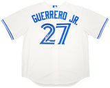 Toronto Blue Jays Vladimir Guerrero Jr. Autographed White Nike Jersey Size XL Beckett BAS QR Stock #210101