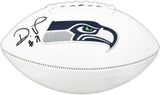 Devon Witherspoon Autographed Seattle Seahawks White Logo Football MCS Holo Stock #221351