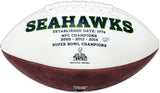 Devon Witherspoon Autographed Seattle Seahawks White Logo Football MCS Holo Stock #221351