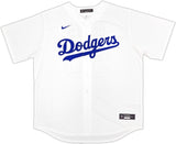 Los Angeles Dodgers Mookie Betts Autographed White Nike Jersey Size XL JSA Stock #221300