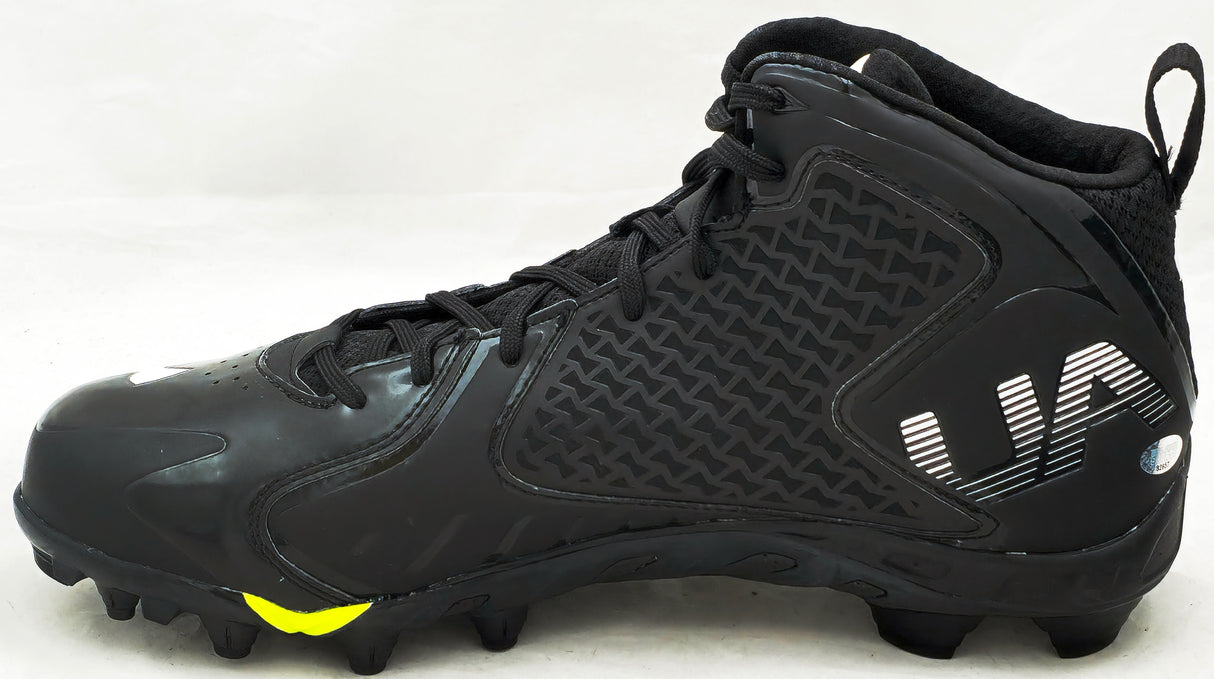 Rome Odunze Autographed Black Under Armour Team Fierce Cleats Washington Huskies MCS Holo Stock #221527