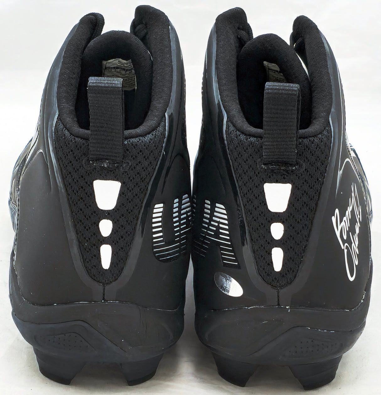 Rome Odunze Autographed Black Under Armour Team Fierce Cleats Washington Huskies MCS Holo Stock #221527