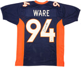 Denver Broncos DeMarcus Ware Autographed Blue Jersey PSA/DNA Stock #235723