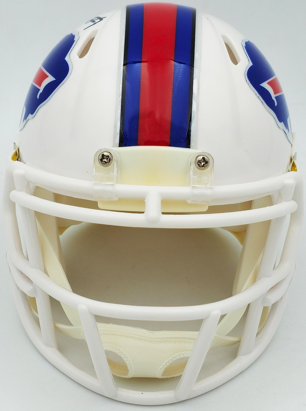 James Cook Autographed Buffalo Bills White Speed Mini Helmet Beckett BAS Witness Stock #236176