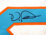 Miami Dolphins De'Von Achane Autographed White Jersey Beckett BAS Witness Stock #221540