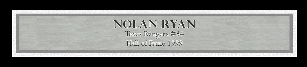 Nolan Ryan Autographed Framed 16x20 Photo Texas Rangers Fight vs. Robin Ventura Beckett BAS QR Stock #235665