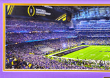 Unsigned Framed 12x36 Panoramic Photo Washington Huskies 2024 National Championship Game Stock #235669