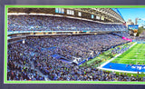 Unsigned Framed 12x36 Panoramic Photo Seattle Seahawks End Zone View Stock #235675