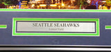 Unsigned Framed 12x36 Panoramic Photo Seattle Seahawks Seattle Night Shot Stock #235676