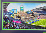 Unsigned Framed 12x36 Panoramic Photo Seattle Seahawks Stock #235677