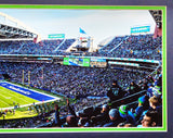 Unsigned Framed 12x36 Panoramic Photo Seattle Seahawks Stock #235677