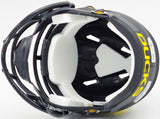 Dillon Gabriel Autographed Oregon Ducks Black Speed Mini Helmet Beckett BAS Witness Stock #235760