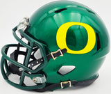 Dillon Gabriel Autographed Oregon Ducks Green Speed Mini Helmet Beckett BAS Witness Stock #235761