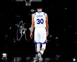 Stephen Curry Autographed 16x20 Photo Golden State Warriors Spotlight JSA Stock #235694