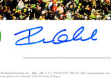 Dillon Gabriel Autographed 13.5x40 Panoramic Photo Oregon Ducks Win vs. Ohio State Beckett BAS Witness Stock #235765