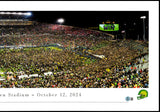 Dillon Gabriel Autographed 13.5x40 Panoramic Photo Oregon Ducks Win vs. Ohio State Beckett BAS Witness Stock #235765