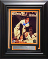 Willie Mays Autographed Framed 8x10 Photo San Francisco Giants Beckett BAS #AD43443