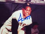 Willie Mays Autographed Framed 8x10 Photo San Francisco Giants Beckett BAS #AD43443