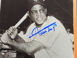 Willie Mays Autographed Framed 8x10 Photo San Francisco Giants Beckett BAS #BN16063