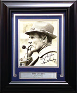 Tom Laundry Autographed Framed 8x10 Photo Dallas Cowboys "Best Wishes" Beckett BAS QR #BM37420