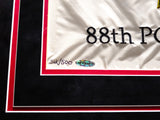 Tiger Woods Autographed Framed 2006 PGA Championship Golf Pin Flag #312/500 UDA Holo #BAM20312