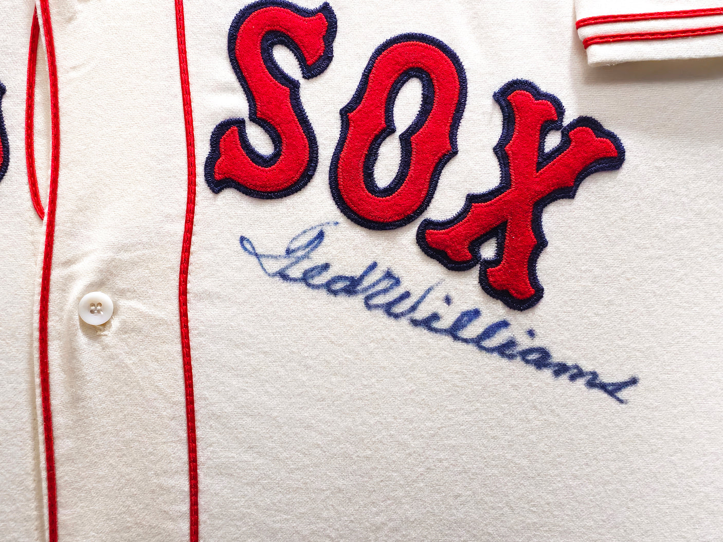 Boston Red Sox Ted Williams Autographed Framed Cream Authentic Mitchell & Ness Jersey UDA Holo #AAK18521