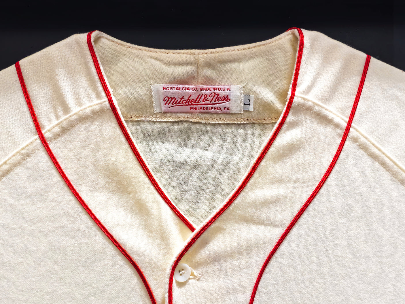 Boston Red Sox Ted Williams Autographed Framed Cream Authentic Mitchell & Ness Jersey UDA Holo #AAK18521