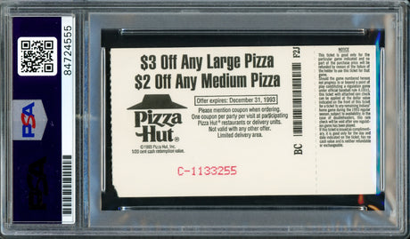 Ken Griffey Jr. Autographed July 23, 1993 Home Run Ticket Stub Seattle Mariners Auto Grade Gem Mint 10 HR In 8 Game Straight Streak PSA/DNA #84724555