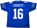 Seattle Seahawks Tyler Lockett Autographed Throwback Jersey MCS Holo Stock #222038