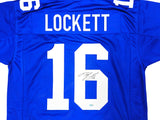 Seattle Seahawks Tyler Lockett Autographed Throwback Jersey MCS Holo Stock #222038