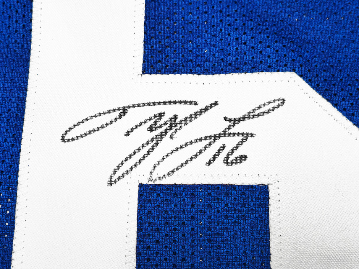 Seattle Seahawks Tyler Lockett Autographed Throwback Jersey MCS Holo Stock #222038