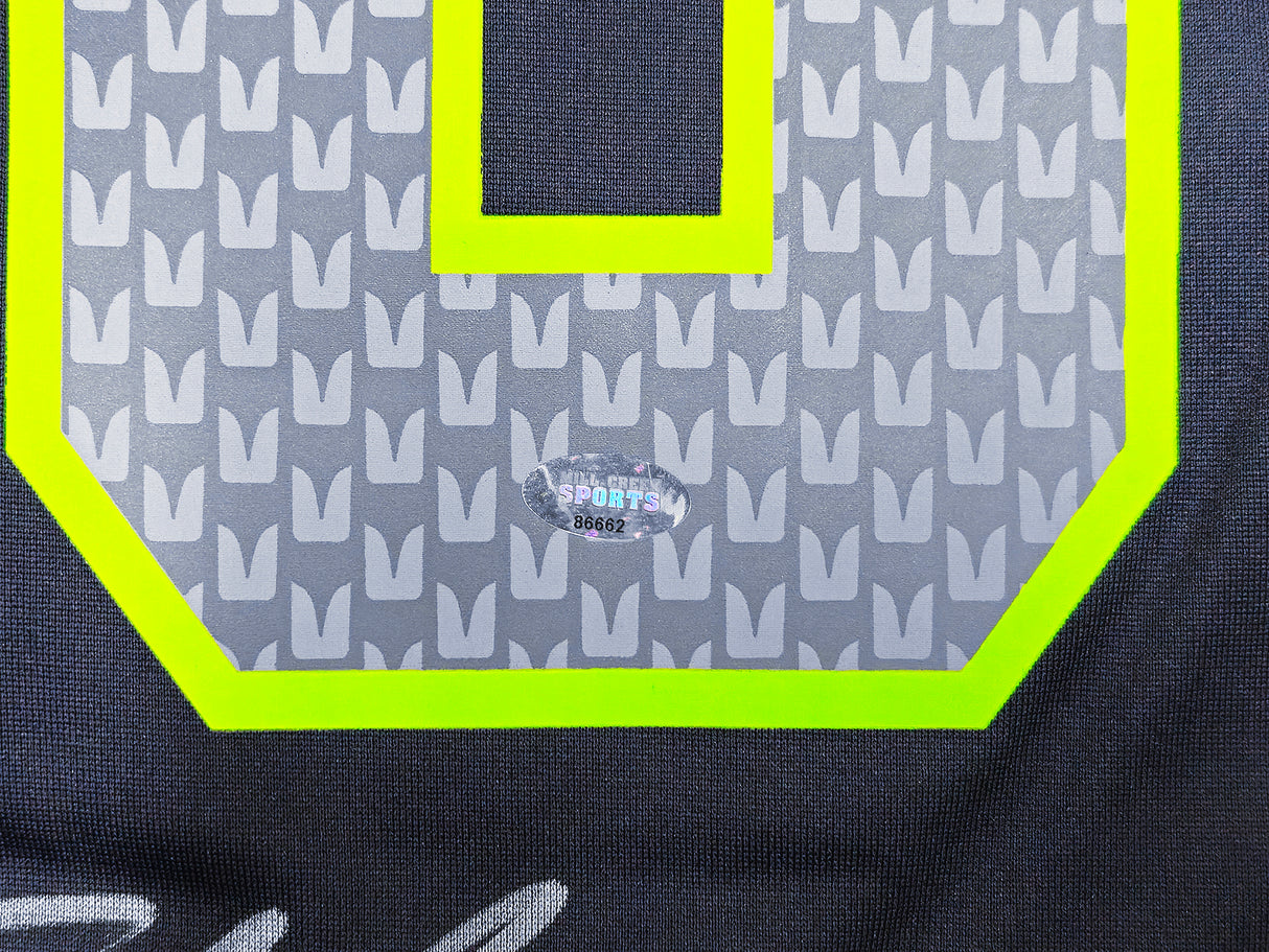 Seattle Seahawks Tyler Lockett Autographed Blue Nike On Field Jersey Size XL MCS Holo Stock #222046