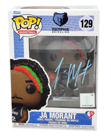 Ja Morant Autographed Funko Pop Vinyl Figurine Memphis Grizzlies Beckett BAS QR Stock #210856