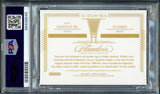 Ken Griffey Jr. & Ichiro Suzuki Autographed 2023 Panini Flawless Dual Legends Material One of One Card #DLM-SEA Seattle Mariners PSA 9 Auto Grade Gem Mint 10 With Game Used Jersey Relics #1/1 PSA/DNA #96408846