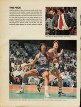 Julius "Dr. J" Erving Autographed 8x11 Magazine Page Photo Philadelphia 76ers Beckett BAS QR #BP55253