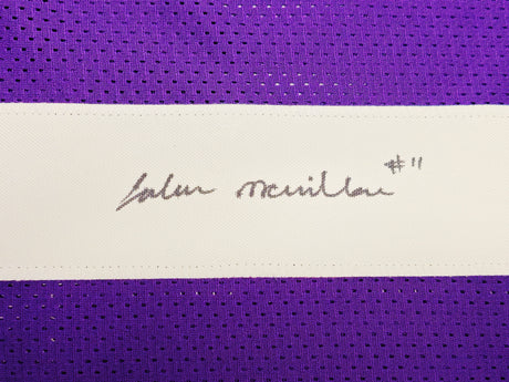 Washington Huskies Jalen McMillan Autographed Purple Jersey MCS Holo Stock #222070