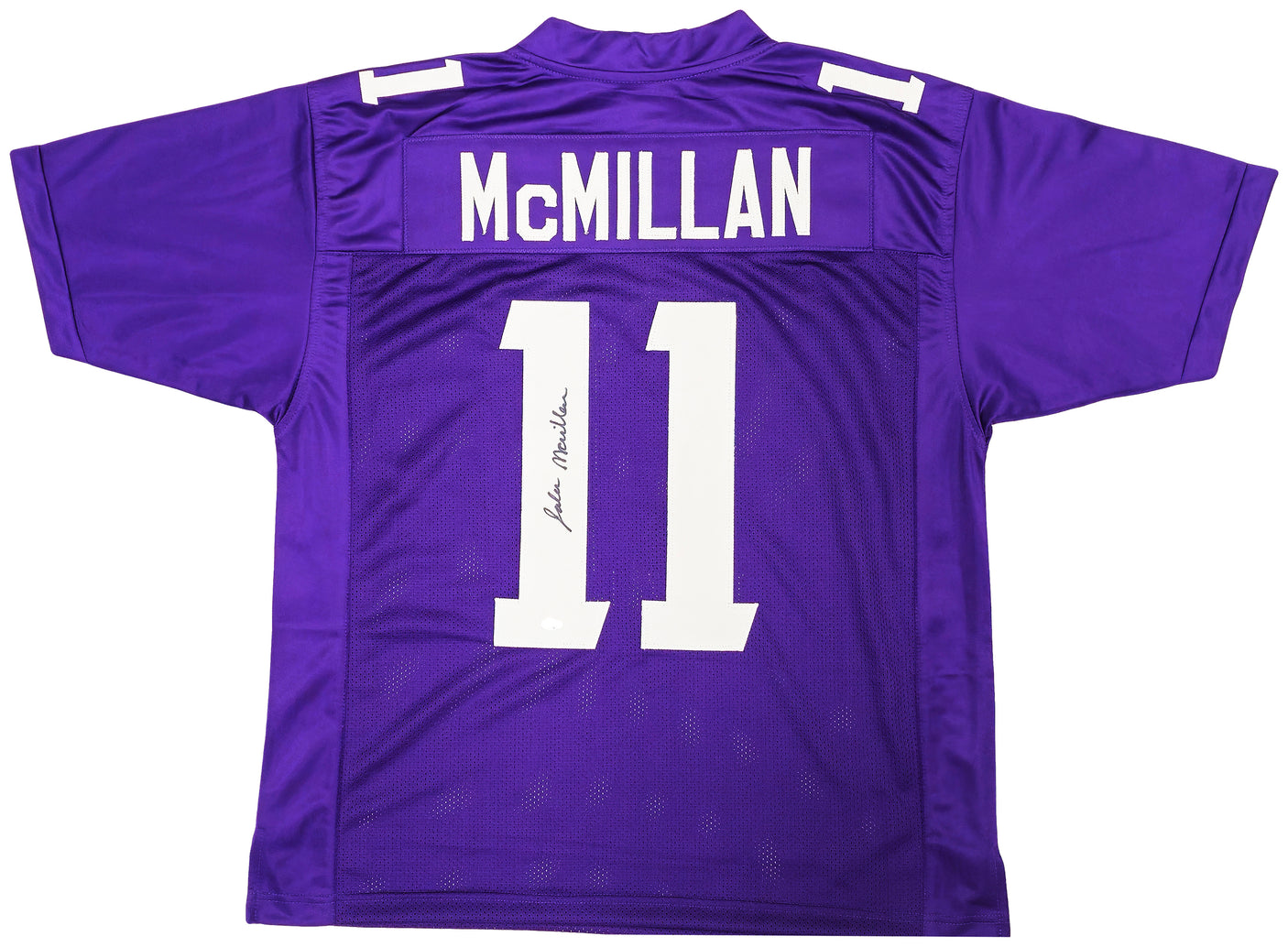 Washington Huskies Jalen McMillan Autographed Purple Jersey MCS Holo Stock #222069