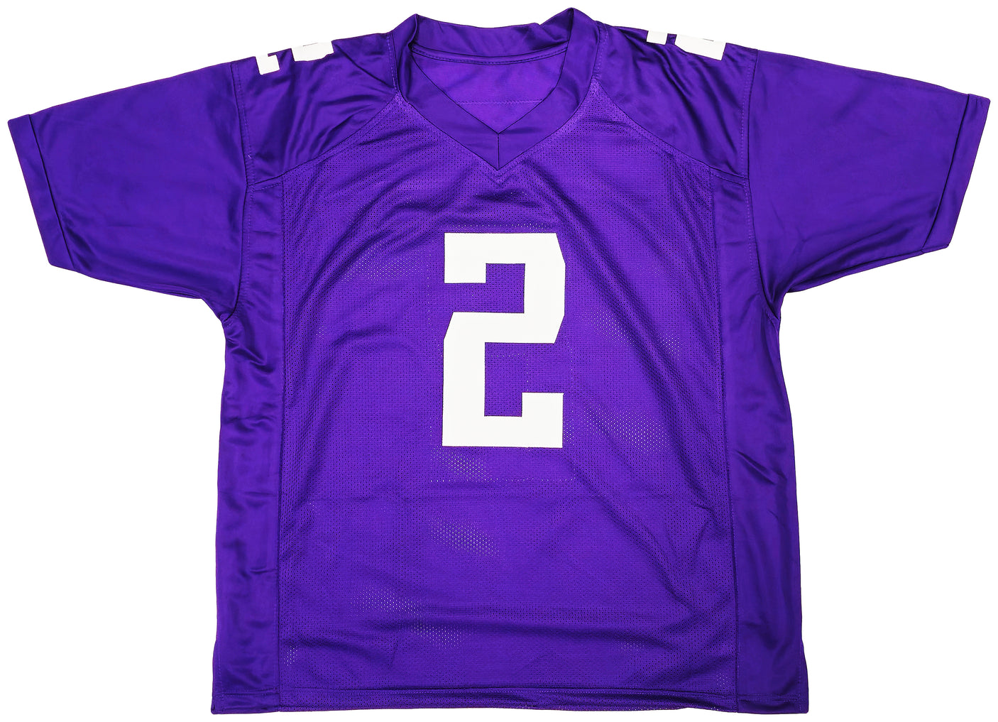 Washington Huskies Ja'Lynn Polk Autographed Purple Jersey MCS Holo Stock #222062