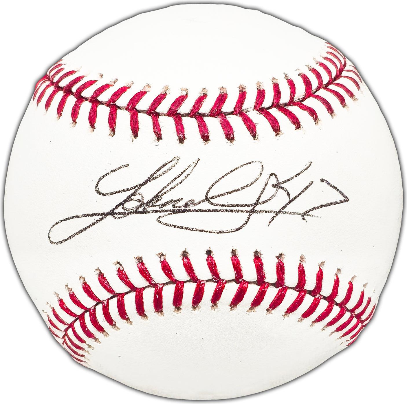 Johnny Cueto Autographed Official MLB Baseball San Francisco Giants, Cincinnati Reds Beckett BAS #BK44301