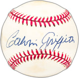 Calvin Griffith Autographed Official AL Baseball Minnesota Twins Owner Beckett BAS #BK44336