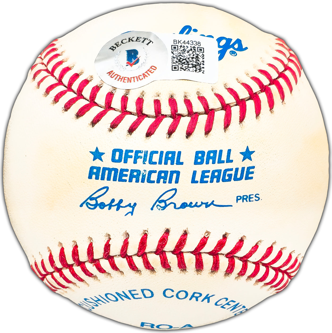 Calvin Griffith Autographed Official AL Baseball Minnesota Twins Owner Beckett BAS #BK44338