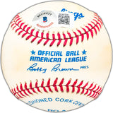 Calvin Griffith Autographed Official AL Baseball Minnesota Twins Owner Beckett BAS #BK44338