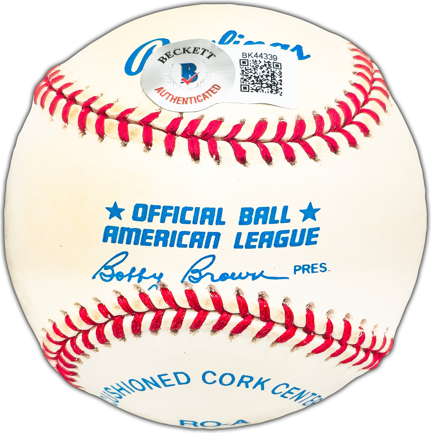 Calvin Griffith Autographed Official AL Baseball Minnesota Twins Owner Beckett BAS #BK44339