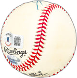 Jack Banta Autographed Official NL Baseball Brooklyn Dodgers Beckett BAS #BK44350