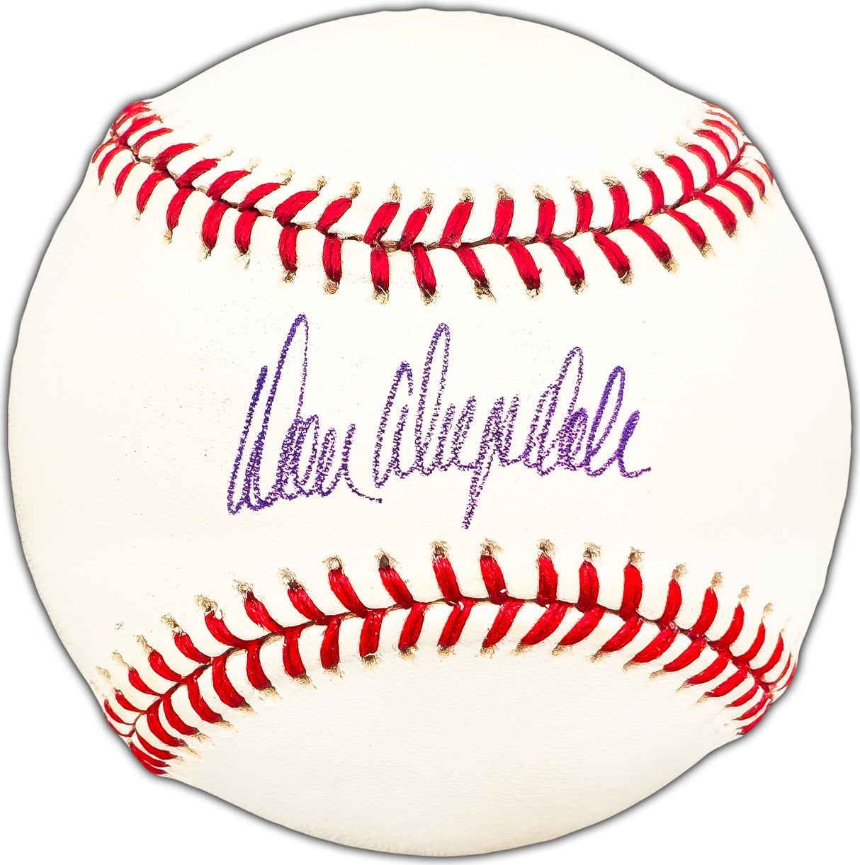 Don Drysdale Autographed Official NL Baseball Los Angeles Dodgers Beckett BAS #BK44401