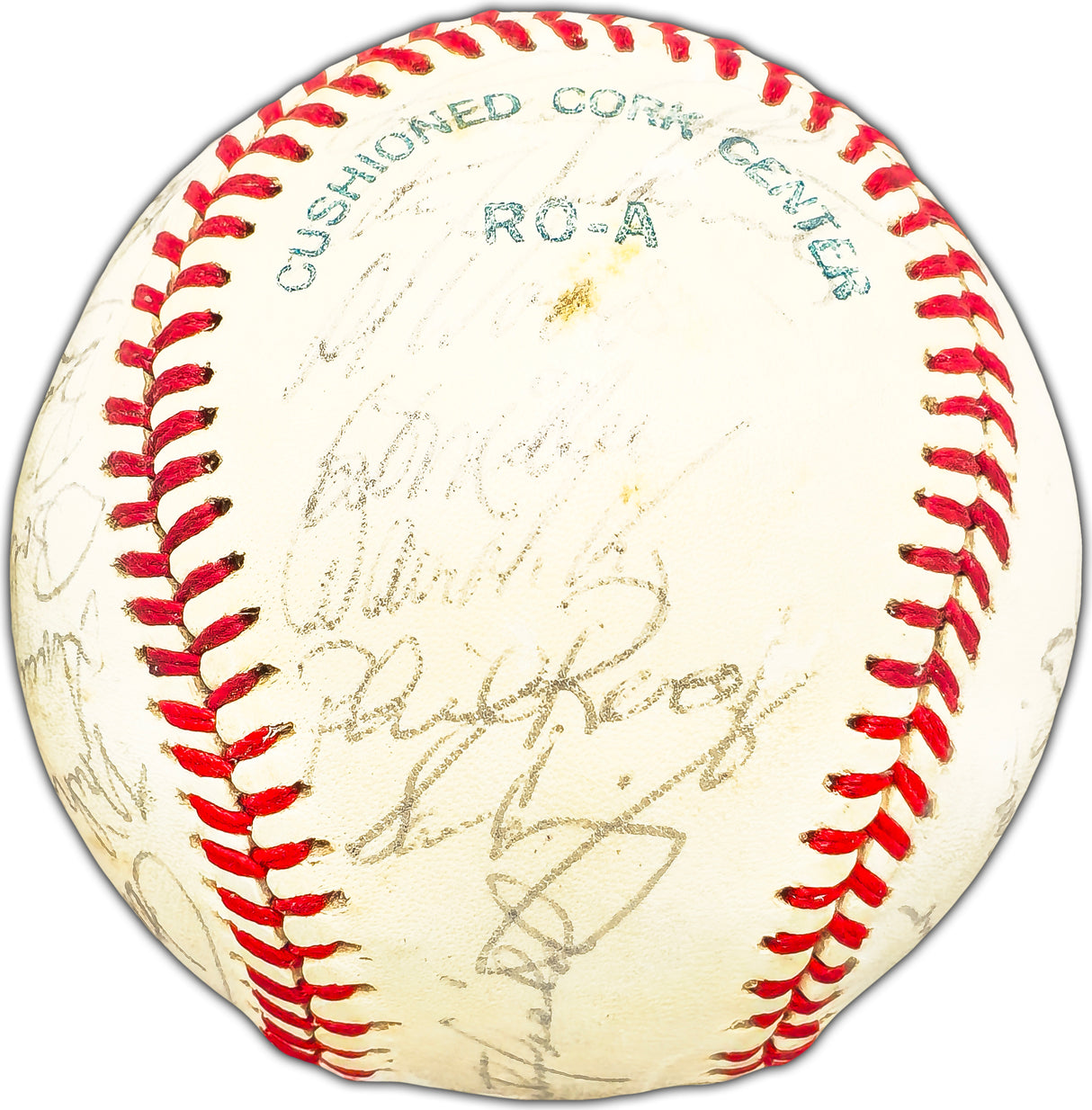 1977 Toronto Blue Jays Team Signed Autographed Official MacPhail AL Baseball Inaugural Year With 29 Signatures Including Bobby Doerr JSA #YY12847