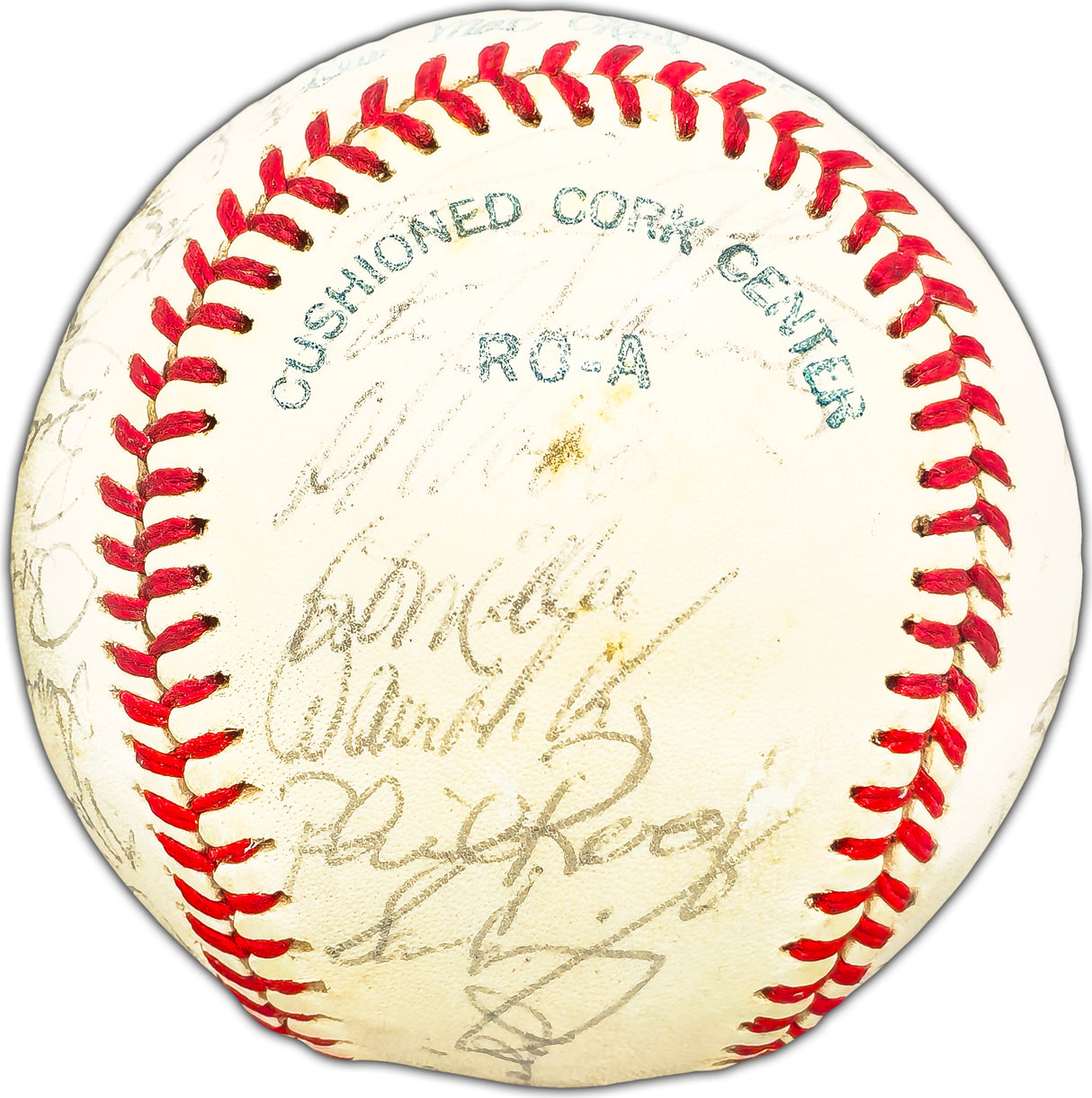 1977 Toronto Blue Jays Team Signed Autographed Official MacPhail AL Baseball Inaugural Year With 29 Signatures Including Bobby Doerr JSA #YY12847