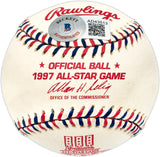 1997 Seattle Mariners All Star Team Signed Autographed Official MLB Baseball Wih 5 Signatures Including Ken Griffey Jr. & Randy Johnson Beckett BAS #AD43513